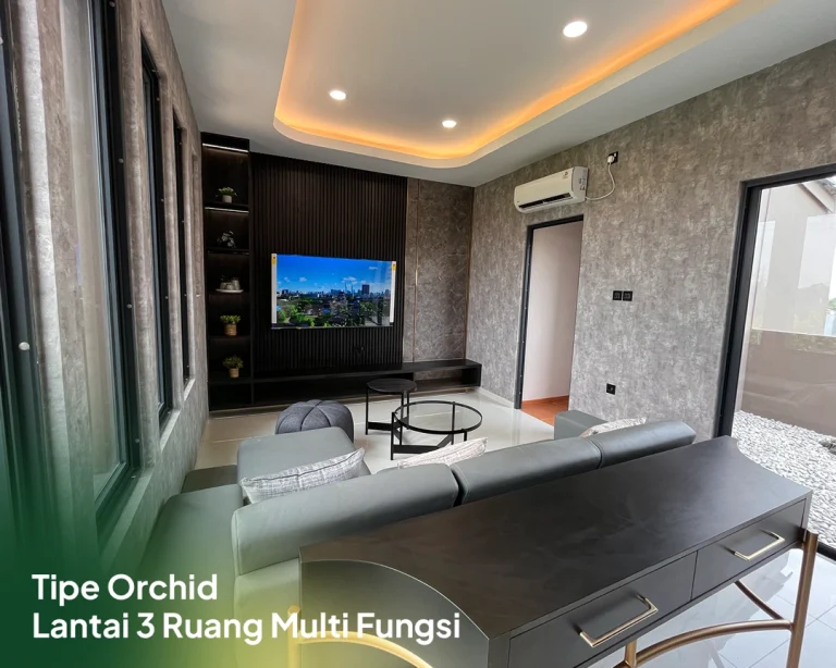 Tipe Orchid Ruang Multifungsi Lantai 3