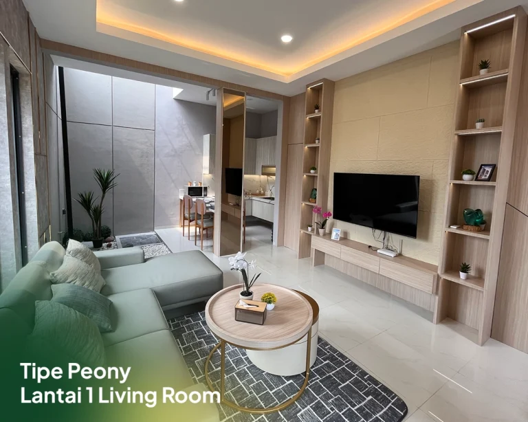 Tipe Peony Living Room
