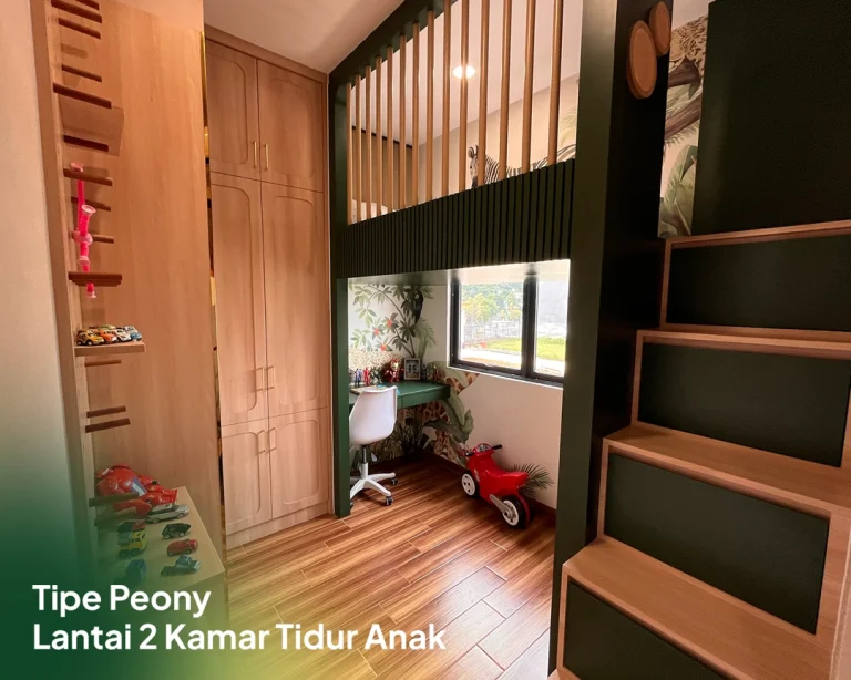 Tipe Peony Kamar Tidur Anak