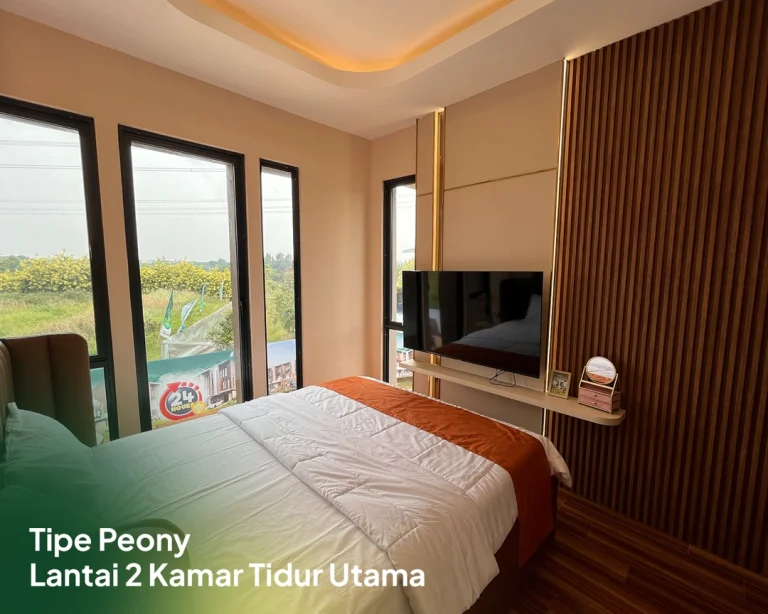 Tipe Peony Kamar Tidur Utama
